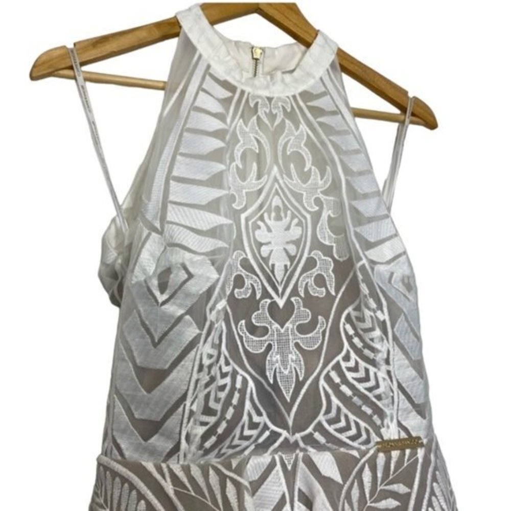 Bronx and Banco White Dress Women Size Medium - Picture 4 of 13
